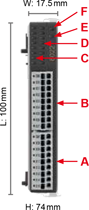 R1-EC6002D0 / R1-EC6022D0 Удаленный модуль 16-канального ввода