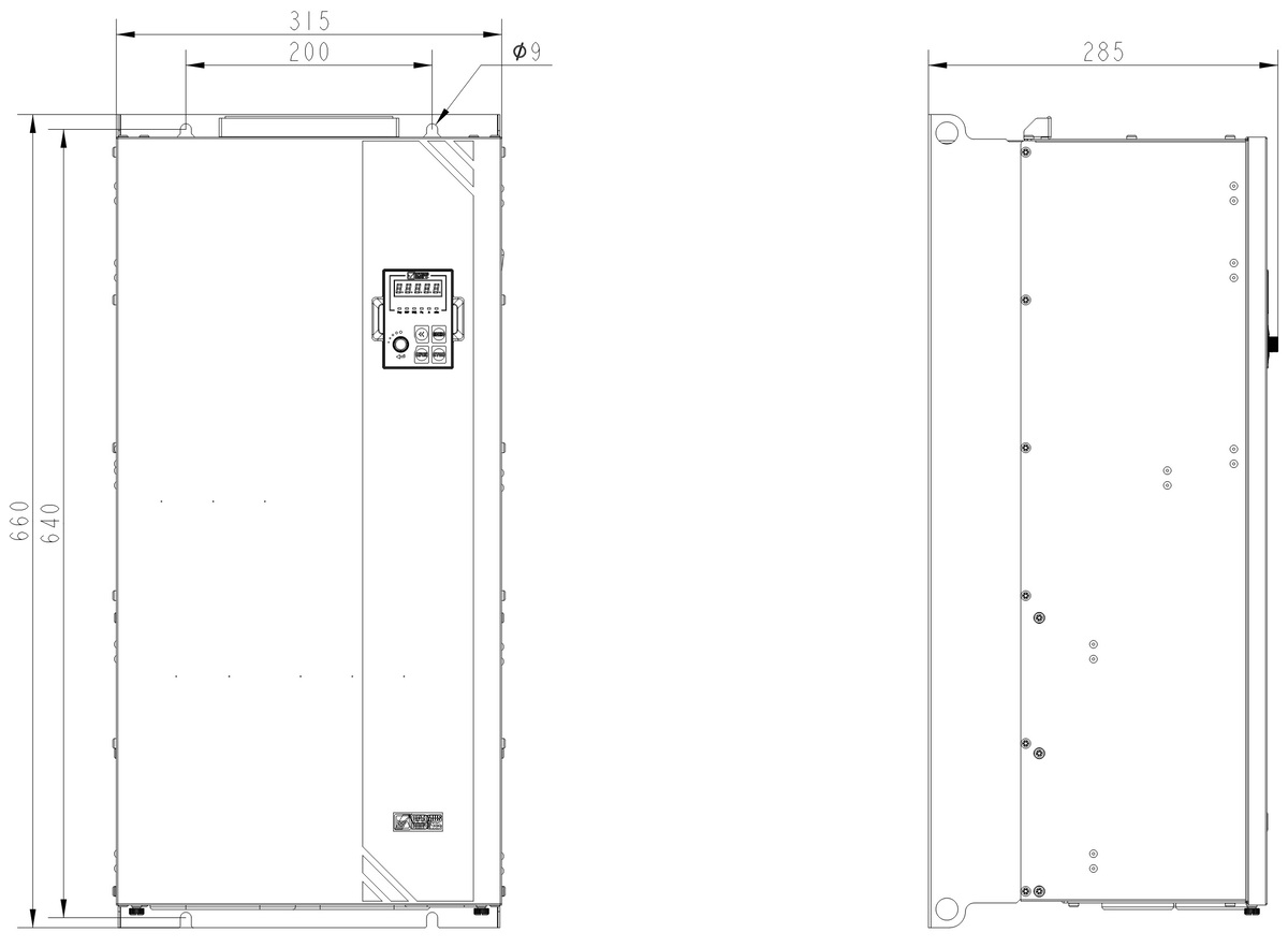 Габариты и вес AD80-4T090-2